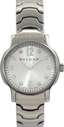 Bulgari Pre-owned Watches, female, Gray, Size: ONE SIZE Pre-owned Vintage Watch