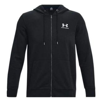 Under Armour Essential Fleece Full Zip Hoodie Black 1373881-001