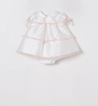 La Stupenderia Abito in raso con rouches La Stupenderia