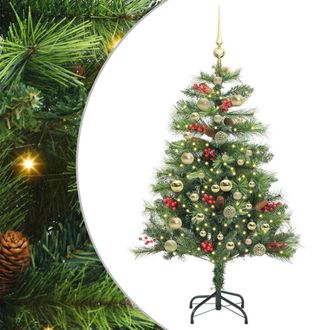 vidaXL &Aacute;rbol De Navidad Artificial Verde 150 Cm Pvc Y Metal Vidaxl