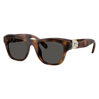 Swarovski 0Sk6056U - unisex - Swarovski - Sunglasses - Brown - 50 MM - Accessories