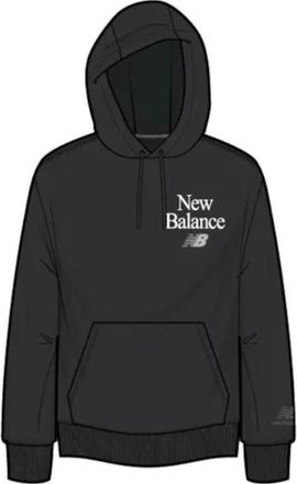 New Balance Celebrate Sweat Hoodie Asia Sizing Black AMT21513-BK