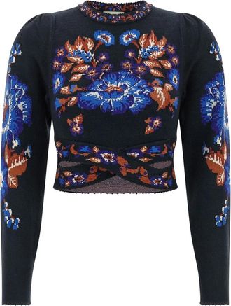 Farm Rio Bow Garden Top - Dames - Ronde hals truien - Veelkleurig - XS - Truien & Vesten