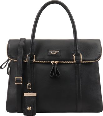 Paul Costelloe Womens Lucy Leather Multi Way Bag - Black Shell - One Size