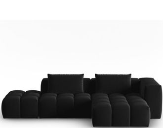 CXL by Christian Lacroix 4-Sitzer Designer Ecksofa Lorella mit Eckteil rechts - Samtbezug