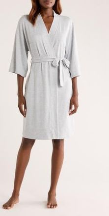 UGG Monrose Short Robe in Grey Heather at Nordstrom Rack, Size X-Large