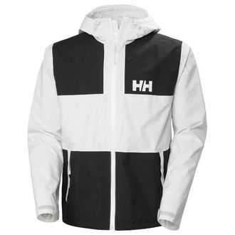 Helly Hansen Ace Rain Jacket Regenjacke f&uuml;r Herren | wei&szlig;/schwarz