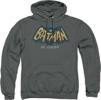Gildan Batman Classic Tv In Color Adult Pull Over Hoodie / Hooded Sweatshirt