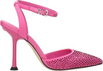 Michael Kors Imani Slingback pumps met strass - Dames - Pumps - Roze - 36 EU - Leer - Schoenen