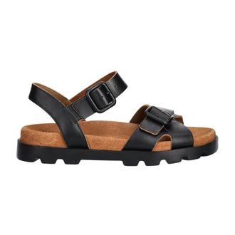 Camper Schoenen, Dames, Zwart, 38 EU, Leer, Brutus Sandal