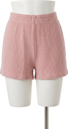 Z Supply Horizon Rib Short In Pink Pearl