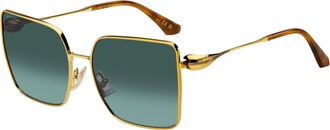 Etro 0138/S F2A/EQ Womens Sunglasses Gold Size 59