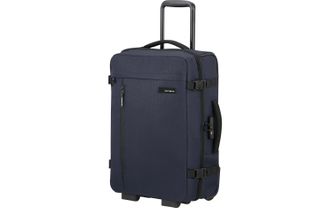 Samsonite Koffer SAMSONITE Roader Dufffle wheeled, Damen, Gr. B/H/T: 23cm x 55cm x 35cm, blau (dunkelblau), Polyester, Koffer Koffer