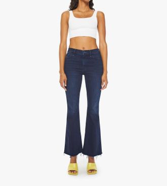Mother The Weekender Fray Jean In Chip On My Shoulder