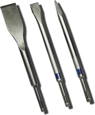 Bosch Set 3 Cinceles Long Life Sds Plus: 250mm Bosch 2607019159