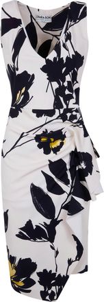 La Petite Robe Di Chiara Boni Ayang Print Slim Jersey Dress