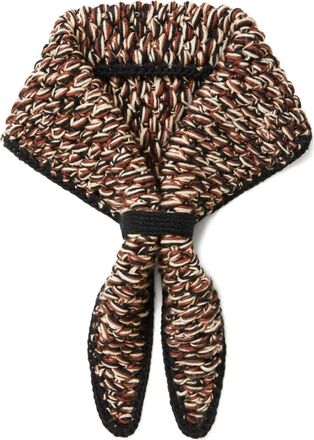 Alanui Sciarpa in lana - Nero