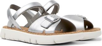 Camper Oruga Ankle Strap Sandal in Medium Gray at Nordstrom, Size 39