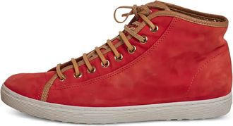 Tod's Sneakers alte in pelle scamosciata - Arancione