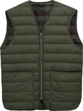 Barbour Gewatteerd jack met rits - Groen