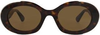 McQ by Alexander McQueen Sunglasses in Havana Havana Brown at Nordstrom Rack