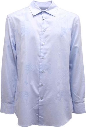 Etro Heren, Overhemden, Blauw, Maat: XL Katoen