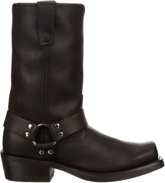 Durango Black Harness Boot in Oiled Black at Nordstrom, Size 10.5