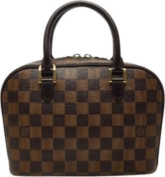 Louis Vuitton Pre-owned Handbags, female, Brown, Size: ONE SIZE Pre-owned Damier Sarria Mini Handbag