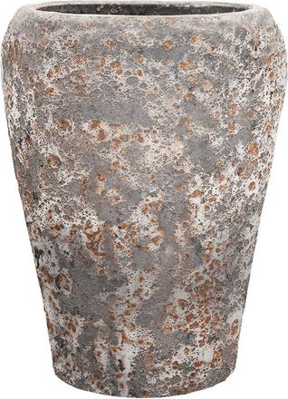 Baq Grosser, exklusiver In-/Outdoor Blumentopf Lava Coppa ø 50/ 68 cm - Rust Metal