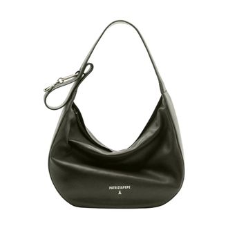 Patrizia Pepe Borsa a spalla grande New Moon in pelle - - Bags - Donna - Verde - ONE SIZE