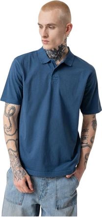 HUGO BOSS Polo - Heren - Tops - Blauw - Maat: M Katoen