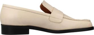 &Aacute;ngel Alarc&oacute;n Casual Mocassin Loafers - Dames - Loafers - Beige - 38 EU - Schoenen