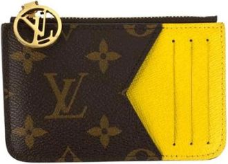 Louis Vuitton Pre-owned Wallets, male, Multicolor, Size: ONE SIZE Pre-owned Porte Cartes Romy Monogram Card Case