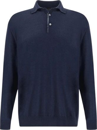 Paul & Shark Polo met knopen - Heren - Polos - Blauw - L - Tops