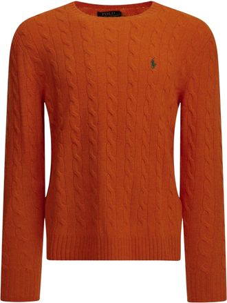 Polo Ralph Lauren Cable-Knit Wool-Blend Crewneck Sweater