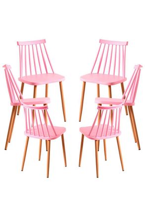 Regalos Miguel Regalos Miguel - Packs Sillas Comedor - Pack 6 Sillas Bik - Rosa