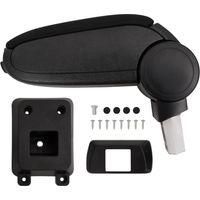 OEM Reposabrazos Para Coche, Negro, 12 X 33 X (24-42) Cm, Abs - Crezuo