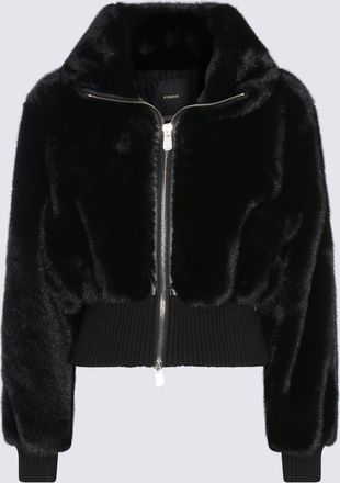 Pinko Coats Blacks And Greys-Donna