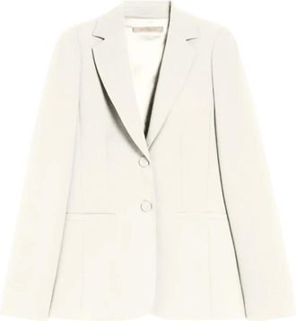 Pennyblack Jassen, Dames, Wit, L, Katoen, Ivory Monopetto Jasje Agnese in Cady