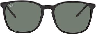 Ray-Ban Green Classic Square Unisex Sunglasses RB4387 60171 56