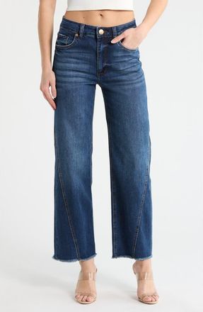 STS Blue Billie High Waist Fray Hem Wide Leg Jeans in North Caldwell at Nordstrom Rack, Size 30