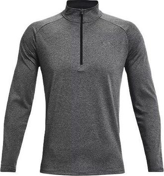 Under Armour Tech 1/2 Zip Long Sleeve Top Pitch Grey 1328495-090