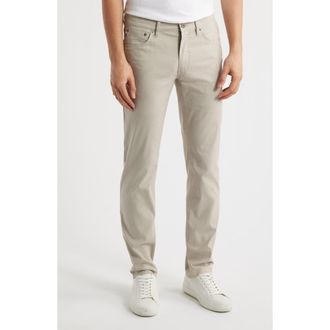 Brax Chuck Modern Fit Chambray Pants in Beige at Nordstrom Rack, Size 35 32