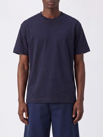 Closed Basic Crew Neck T-Shirt in Pure Organic Cotton with a Straight Hem