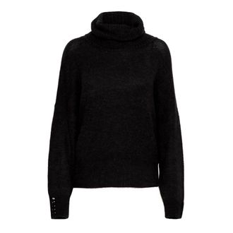 Ichi Maglieria - - Knitwear - Donna - Nero - 2XL