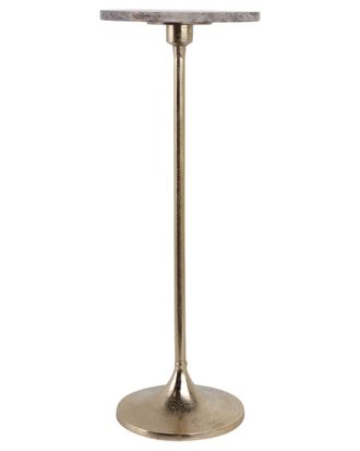 Sagebrook Home 27In Marble Top Drink Table