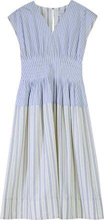 Paul Smith Gathered Striped Dress