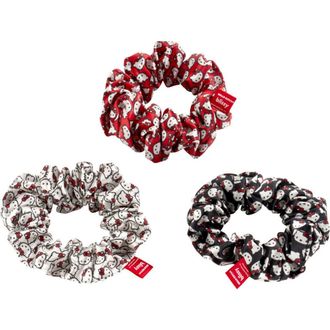 Blissy 3-Pack Silk Scrunchies in Hello Kitty at Nordstrom