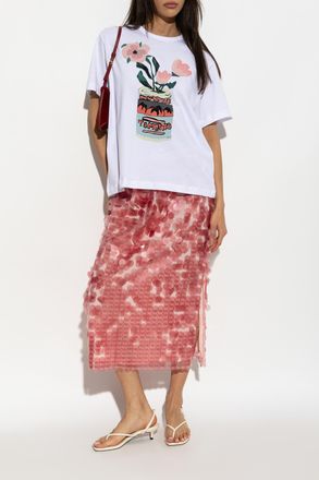 Munthe T-shirt Balwin, Womens, White