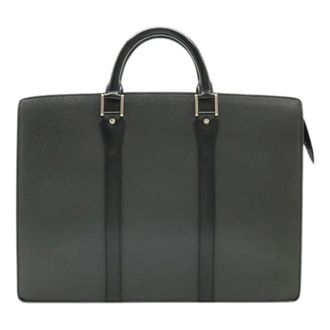 Louis Vuitton Pre-owned Taiga Document Briefcase M30052 - Heren - Vintage Handtas - Zwart - ONE Size - Leer - Vintage